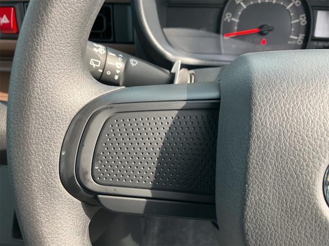 ムーヴキャンバス セオリーＸ　届け出済み未使用車　両側電動スライドドア　クリアランスソナー　レーンアシスト　衝突被害軽減システム　オートライト　スマートキー　アイドリングストップ　電動格納ミラー　ベンチシート　ＣＶＴ（35枚目）