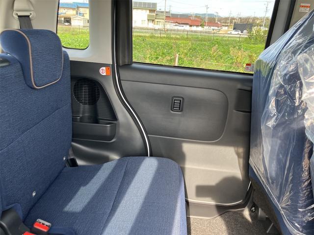 ムーヴキャンバス セオリーＸ　届け出済み未使用車　両側電動スライドドア　クリアランスソナー　レーンアシスト　衝突被害軽減システム　オートライト　スマートキー　アイドリングストップ　電動格納ミラー　ベンチシート　ＣＶＴ（44枚目）