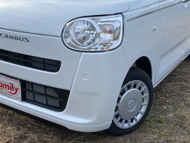 ムーヴキャンバス セオリーＸ　届け出済み未使用車　両側電動スライドドア　クリアランスソナー　レーンアシスト　衝突被害軽減システム　オートライト　スマートキー　アイドリングストップ　電動格納ミラー　ベンチシート　ＣＶＴ（58枚目）