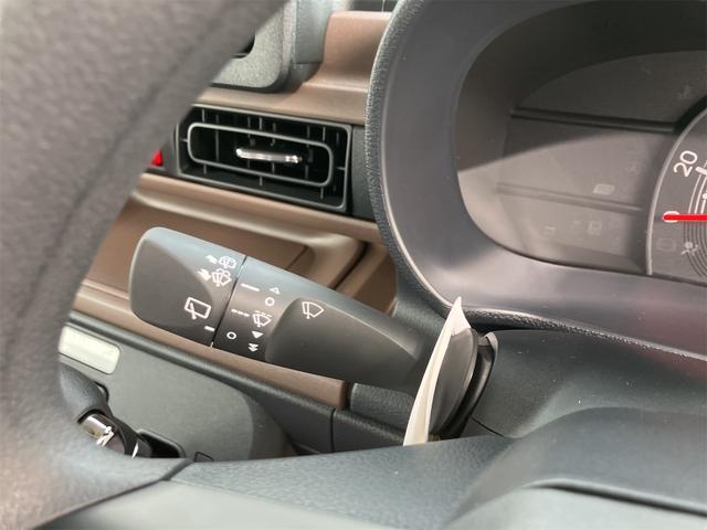 ムーヴキャンバス セオリーＸ　届け出済み未使用車　両側電動スライドドア　クリアランスソナー　レーンアシスト　衝突被害軽減システム　オートライト　スマートキー　アイドリングストップ　電動格納ミラー　ベンチシート　ＣＶＴ（13枚目）