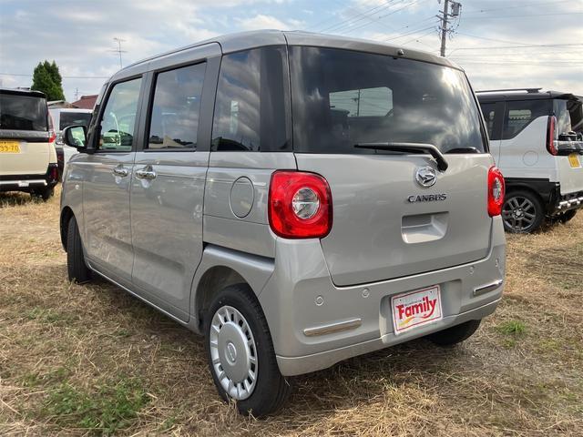 ムーヴキャンバス セオリーＸ　届け出済み未使用車　両側電動スライドドア　クリアランスソナー　レーンアシスト　衝突被害軽減システム　オートライト　スマートキー　アイドリングストップ　電動格納ミラー　ベンチシート　ＣＶＴ（22枚目）