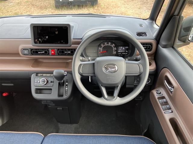 ムーヴキャンバス セオリーＸ　届け出済み未使用車　両側電動スライドドア　クリアランスソナー　レーンアシスト　衝突被害軽減システム　オートライト　スマートキー　アイドリングストップ　電動格納ミラー　ベンチシート　ＣＶＴ（26枚目）