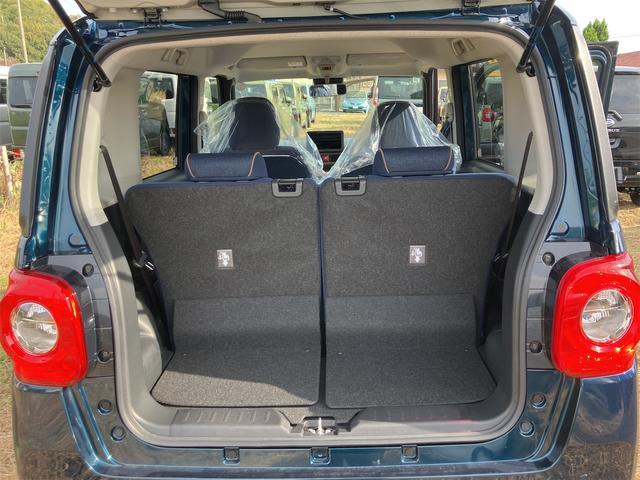 ムーヴキャンバス セオリーＸ　届け出済み未使用車　両側電動スライドドア　クリアランスソナー　衝突被害軽減システム　オートライト　スマートキー　アイドリングストップ　電動格納ミラー　ベンチシート　ＣＶＴ　盗難防止システム　ＡＢＳ（23枚目）