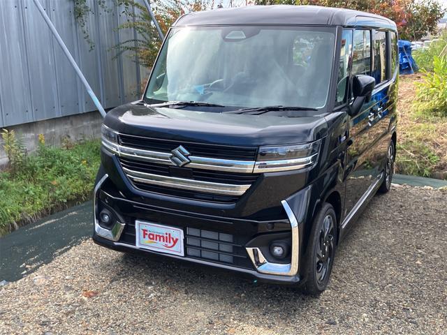 スペーシアカスタム ハイブリッドＸＳターボ　届け出済み未使用車　両側電動スライドドア　クリアランスソナー　オートクルーズコントロール　レーンアシスト　衝突被害軽減システム　オートライト　ＬＥＤヘッドランプ　スマートキー　アイドリングストップ（16枚目）