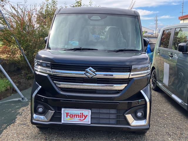 スペーシアカスタム ハイブリッドＸＳターボ　届け出済み未使用車　両側電動スライドドア　クリアランスソナー　オートクルーズコントロール　レーンアシスト　衝突被害軽減システム　オートライト　ＬＥＤヘッドランプ　スマートキー　アイドリングストップ（17枚目）