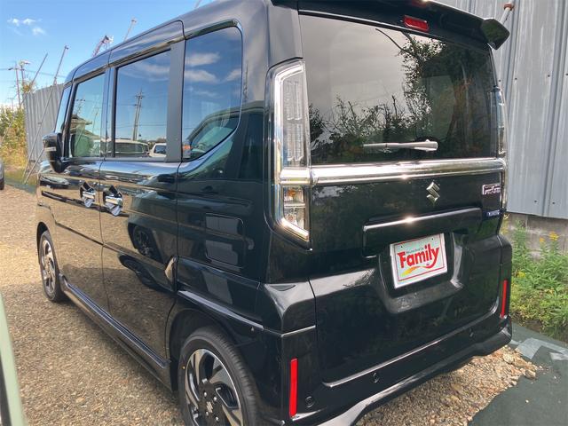 スペーシアカスタム ハイブリッドＸＳターボ　届け出済み未使用車　両側電動スライドドア　クリアランスソナー　オートクルーズコントロール　レーンアシスト　衝突被害軽減システム　オートライト　ＬＥＤヘッドランプ　スマートキー　アイドリングストップ（19枚目）