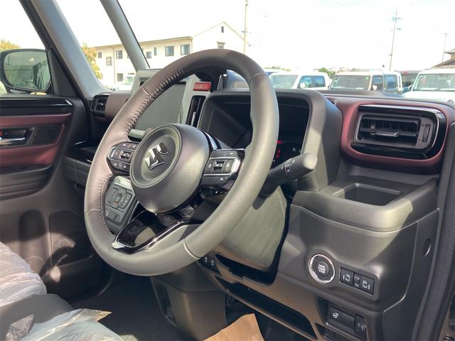 スペーシアカスタム ハイブリッドＸＳターボ　届け出済み未使用車　両側電動スライドドア　クリアランスソナー　オートクルーズコントロール　レーンアシスト　衝突被害軽減システム　オートライト　ＬＥＤヘッドランプ　スマートキー　アイドリングストップ（25枚目）