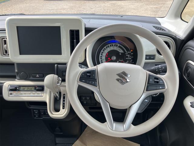 ワゴンＲスマイル クリームコーデ　届け出済み未使用車　両側電動スライドドア　クリアランスソナー　オートクルーズコントロール　レーンアシスト　衝突被害軽減システム　オートライト　ＬＥＤヘッドランプ　スマートキー　アイドリングストップ（7枚目）