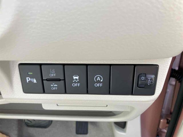 アルトラパンLC ハイブリッドL クリアランスソナー レーンアシスト 衝突被害軽減システム オートライト LEDヘッドランプ スマートキー アイドリングストップ 電動格納ミラー シートヒーター ベンチシート CVT 盗難防止システム(12枚目)