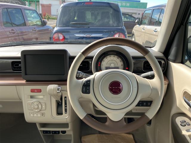 アルトラパンＬＣ Ｘ　クリアランスソナー　衝突被害軽減システム　オートライト　ＬＥＤヘッドランプ　スマートキー　アイドリングストップ　電動格納ミラー　シートヒーター　ベンチシート　ＣＶＴ　盗難防止システム　ＡＢＳ　ＥＳＣ（7枚目）