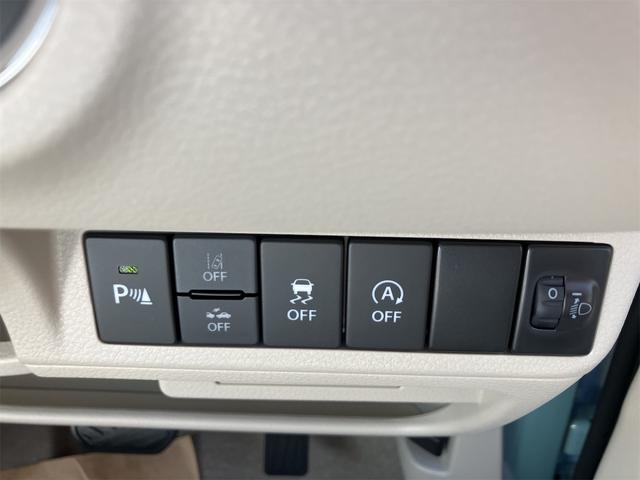 アルトラパン ハイブリッドＧ　届け出済み未使用車　クリアランスソナー　レーンアシスト　衝突被害軽減システム　オートライト　スマートキー　アイドリングストップ　電動格納ミラー　ベンチシート　ＣＶＴ　盗難防止システム　ＡＢＳ　ＥＳＣ（12枚目）