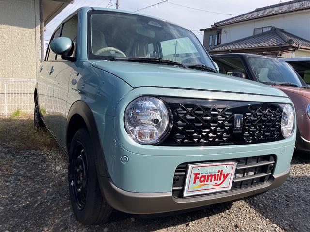 アルトラパン ハイブリッドＧ　届け出済み未使用車　クリアランスソナー　レーンアシスト　衝突被害軽減システム　オートライト　スマートキー　アイドリングストップ　電動格納ミラー　ベンチシート　ＣＶＴ　盗難防止システム　ＡＢＳ　ＥＳＣ（17枚目）