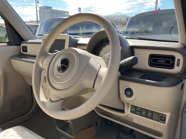 アルトラパン ハイブリッドＧ　届け出済み未使用車　クリアランスソナー　レーンアシスト　衝突被害軽減システム　オートライト　スマートキー　アイドリングストップ　電動格納ミラー　ベンチシート　ＣＶＴ　盗難防止システム　ＡＢＳ　ＥＳＣ（53枚目）