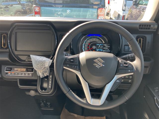 ハスラー ハイブリッドＸ　クリアランスソナー　オートクルーズコントロール　レーンアシスト　衝突被害軽減システム　オートライト　ＬＥＤヘッドランプ　スマートキー　アイドリングストップ　電動格納ミラー　シートヒーター　ＣＶＴ（7枚目）