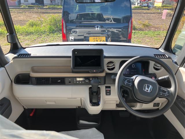 N-BOX ベースグレード 届け出済み未使用車 バックカメラ 両側スライド・片側電動 クリアランスソナー オートクルーズコントロール 衝突被害軽減システム オートライト LEDヘッドランプ スマートキー アイドリングストップ(6枚目)