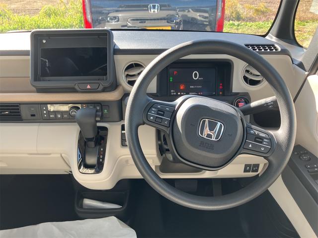 N-BOX ベースグレード 届け出済み未使用車 バックカメラ 両側スライド・片側電動 クリアランスソナー オートクルーズコントロール 衝突被害軽減システム オートライト LEDヘッドランプ スマートキー アイドリングストップ(7枚目)