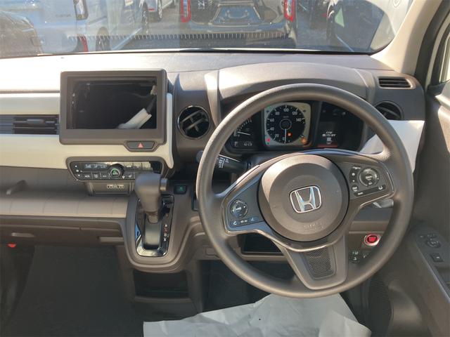 Ｎ－ＷＧＮ Ｌ　届け出済み未使用車　バックカメラ　クリアランスソナー　オートクルーズコントロール　レーンアシスト　衝突被害軽減システム　オートライト　スマートキー　アイドリングストップ　電動格納ミラー　シートヒーター（7枚目）