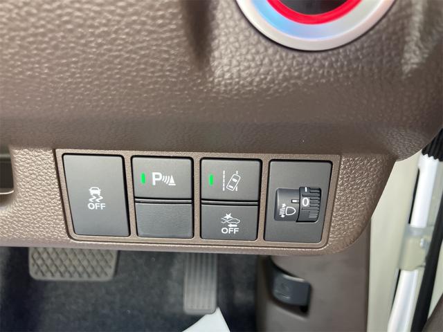 Ｎ－ＷＧＮ Ｌ　届け出済み未使用車　バックカメラ　クリアランスソナー　オートクルーズコントロール　レーンアシスト　衝突被害軽減システム　オートライト　スマートキー　アイドリングストップ　電動格納ミラー　シートヒーター（9枚目）