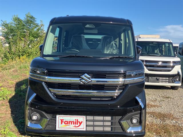 スペーシアカスタム ハイブリッドＧＳ　両側スライド・片側電動　クリアランスソナー　オートクルーズコントロール　レーンアシスト　衝突被害軽減システム　オートライト　ＬＥＤヘッドランプ　スマートキー　アイドリングストップ　電動格納ミラー（17枚目）