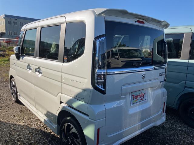 スペーシアカスタム ハイブリッドＸＳ　届け出済み未使用車　両側電動スライドドア　クリアランスソナー　オートクルーズコントロール　レーンアシスト　衝突被害軽減システム　オートライト　ＬＥＤヘッドランプ　スマートキー　アイドリングストップ（22枚目）