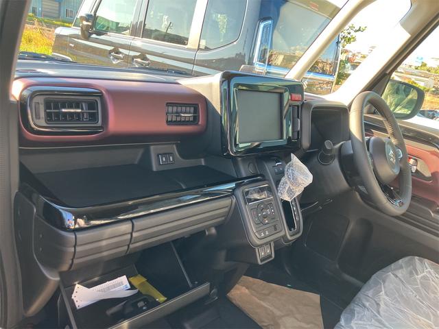 スペーシアカスタム ハイブリッドＸＳ　届け出済み未使用車　両側電動スライドドア　クリアランスソナー　オートクルーズコントロール　レーンアシスト　衝突被害軽減システム　オートライト　ＬＥＤヘッドランプ　スマートキー　アイドリングストップ（61枚目）