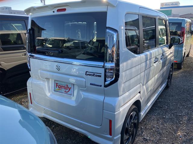 スペーシアカスタム ハイブリッドXS 届け出済み未使用車 両側電動スライドドア クリアランスソナー オートクルーズコントロール レーンアシスト 衝突被害軽減システム オートライト LEDヘッドランプ スマートキー アイドリングストップ(18枚目)