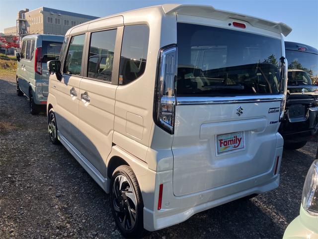 スペーシアカスタム ハイブリッドXS 届け出済み未使用車 両側電動スライドドア クリアランスソナー オートクルーズコントロール レーンアシスト 衝突被害軽減システム オートライト LEDヘッドランプ スマートキー アイドリングストップ(19枚目)