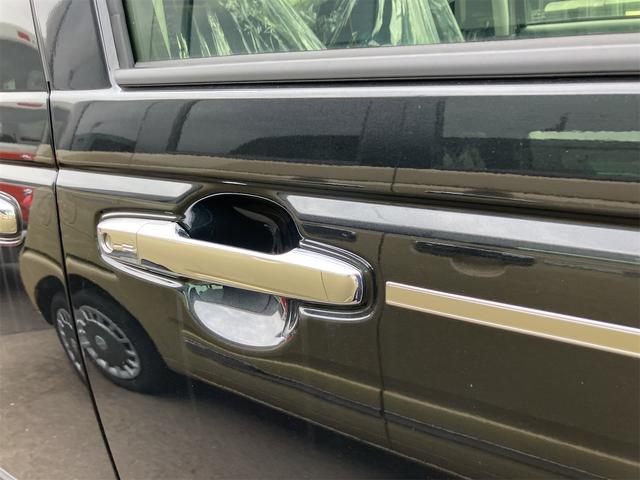 ムーヴキャンバス セオリーＧ　届け出済み未使用車　全周囲カメラ　両側電動スライドドア　クリアランスソナー　衝突被害軽減システム　オートライト　ＬＥＤヘッドランプ　スマートキー　アイドリングストップ　電動格納ミラー　シートヒーター（36枚目）