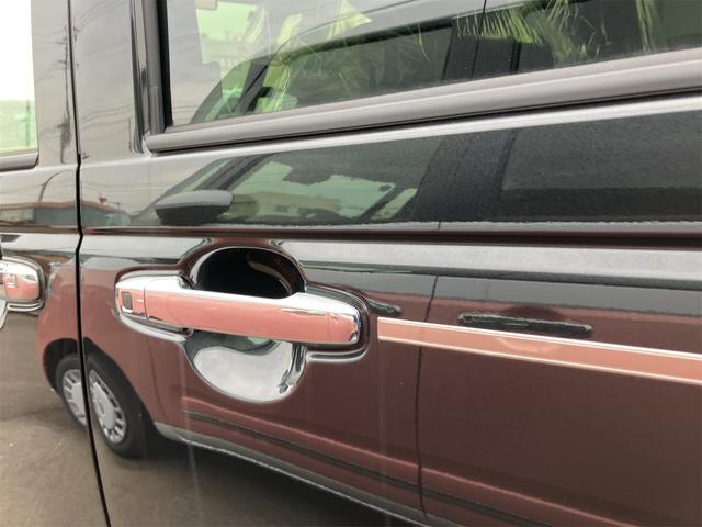 ムーヴキャンバス セオリーＧ　届け出済み未使用車　全周囲カメラ　両側電動スライドドア　クリアランスソナー　衝突被害軽減システム　オートライト　ＬＥＤヘッドランプ　スマートキー　アイドリングストップ　電動格納ミラー　シートヒーター（43枚目）