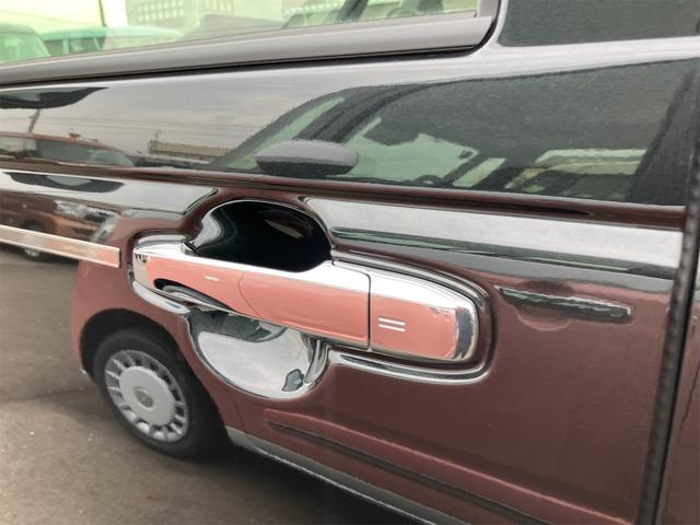 ムーヴキャンバス セオリーＧ　届け出済み未使用車　全周囲カメラ　両側電動スライドドア　クリアランスソナー　衝突被害軽減システム　オートライト　ＬＥＤヘッドランプ　スマートキー　アイドリングストップ　電動格納ミラー　シートヒーター（44枚目）