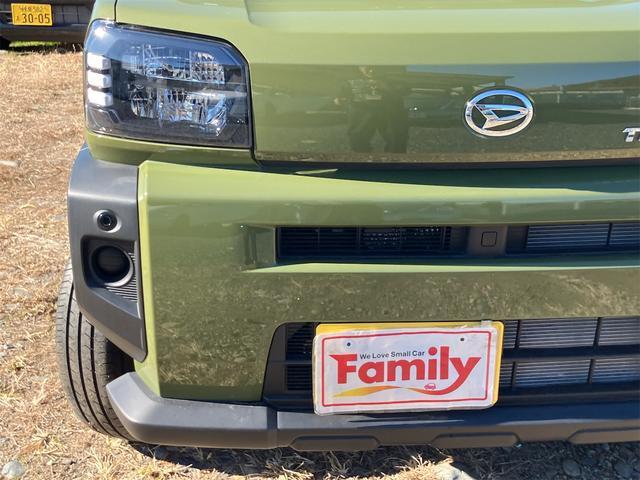 タフト Ｘ　バックカメラ　クリアランスソナー　衝突被害軽減システム　オートライト　ＬＥＤヘッドランプ　スマートキー　アイドリングストップ　電動格納ミラー　ＣＶＴ　盗難防止システム　ＡＢＳ　ＥＳＣ　衝突安全ボディ（55枚目）