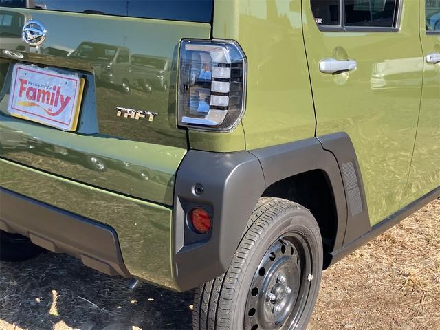 タフト Ｘ　バックカメラ　クリアランスソナー　衝突被害軽減システム　オートライト　ＬＥＤヘッドランプ　スマートキー　アイドリングストップ　電動格納ミラー　ＣＶＴ　盗難防止システム　ＡＢＳ　ＥＳＣ　衝突安全ボディ（71枚目）