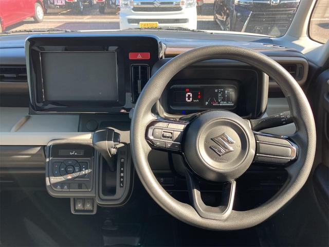 スペーシア ハイブリッドＸ　両側電動スライドドア　クリアランスソナー　衝突被害軽減システム　オートライト　ＬＥＤヘッドランプ　スマートキー　アイドリングストップ　電動格納ミラー　シートヒーター　ベンチシート　ＣＶＴ（7枚目）