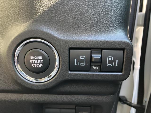 スペーシア ハイブリッドＸ　両側電動スライドドア　クリアランスソナー　衝突被害軽減システム　オートライト　ＬＥＤヘッドランプ　スマートキー　アイドリングストップ　電動格納ミラー　シートヒーター　ベンチシート　ＣＶＴ（10枚目）