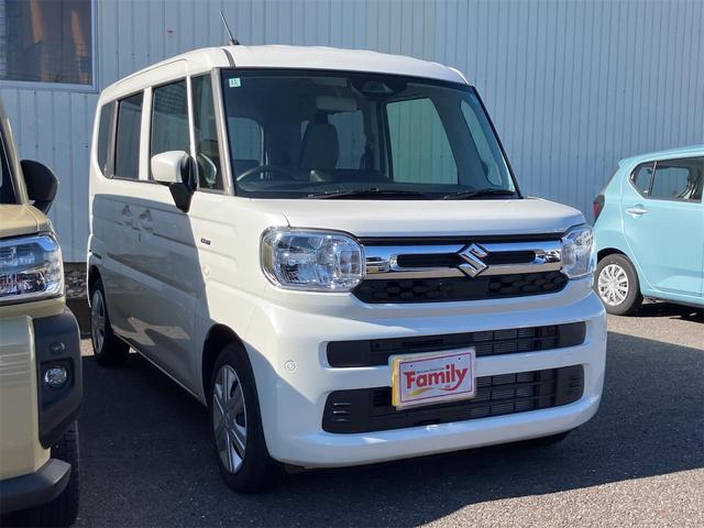 スペーシア ハイブリッドＸ　両側電動スライドドア　クリアランスソナー　衝突被害軽減システム　オートライト　ＬＥＤヘッドランプ　スマートキー　アイドリングストップ　電動格納ミラー　シートヒーター　ベンチシート　ＣＶＴ（18枚目）