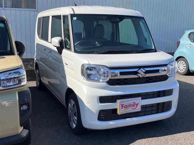 スペーシア ハイブリッドＸ　両側電動スライドドア　クリアランスソナー　衝突被害軽減システム　オートライト　ＬＥＤヘッドランプ　スマートキー　アイドリングストップ　電動格納ミラー　シートヒーター　ベンチシート　ＣＶＴ（19枚目）