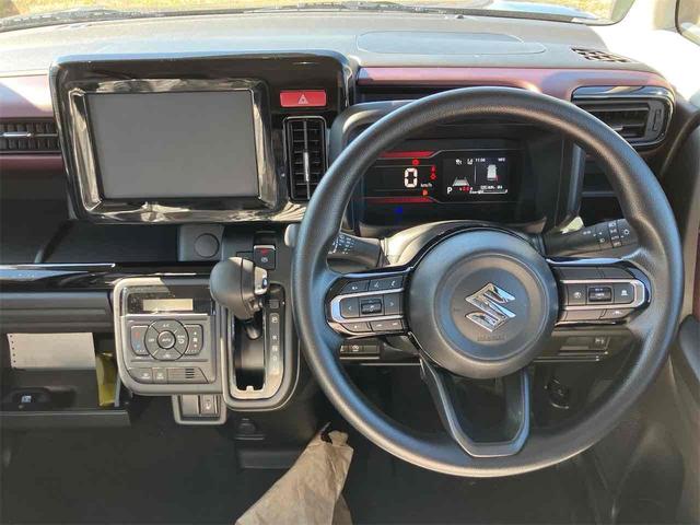 スペーシアカスタム ハイブリッドGS 届け出済み未使用車 両側スライド・片側電動 クリアランスソナー オートクルーズコントロール レーンアシスト 衝突被害軽減システム オートライト LEDヘッドランプ スマートキー アイドリングストップ(7枚目)