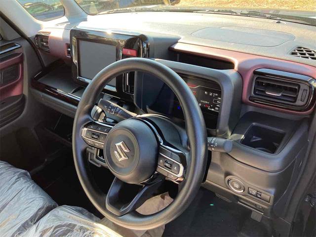 スペーシアカスタム ハイブリッドGS 届け出済み未使用車 両側スライド・片側電動 クリアランスソナー オートクルーズコントロール レーンアシスト 衝突被害軽減システム オートライト LEDヘッドランプ スマートキー アイドリングストップ(49枚目)