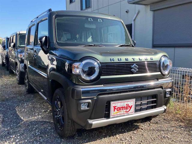 ハスラー タフワイルド　クリアランスソナー　オートクルーズコントロール　レーンアシスト　衝突被害軽減システム　オートライト　ＬＥＤヘッドランプ　スマートキー　アイドリングストップ　電動格納ミラー　シートヒーター　ＣＶＴ（18枚目）