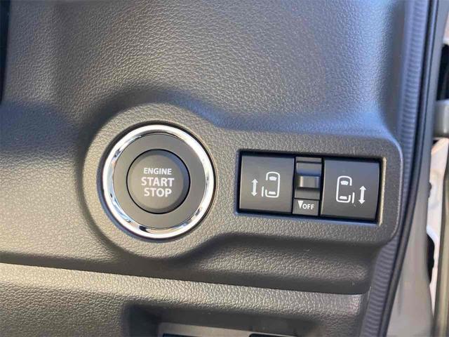 スペーシア ハイブリッドＸ　両側電動スライドドア　クリアランスソナー　衝突被害軽減システム　オートライト　ＬＥＤヘッドランプ　スマートキー　アイドリングストップ　電動格納ミラー　シートヒーター　ベンチシート　ＣＶＴ（13枚目）