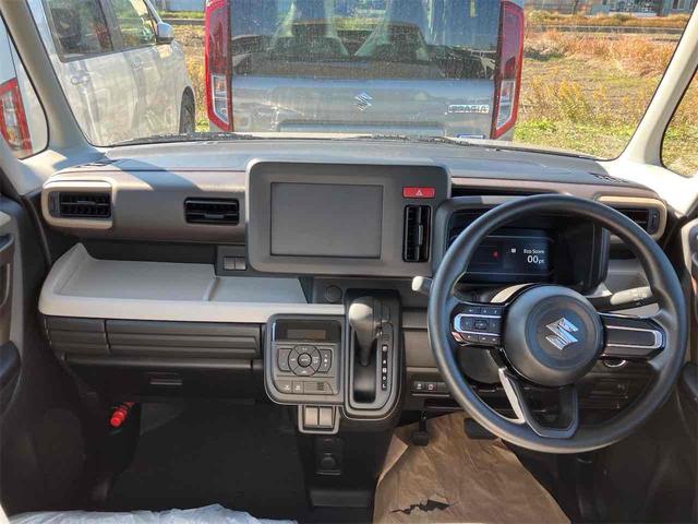 スペーシア ハイブリッドＧ　届け出済み未使用車　両側スライドドア　クリアランスソナー　衝突被害軽減システム　オートライト　ＬＥＤヘッドランプ　スマートキー　アイドリングストップ　電動格納ミラー　ベンチシート　ＣＶＴ（6枚目）