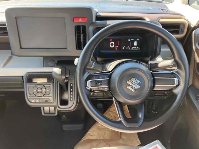 スペーシア ハイブリッドＧ　届け出済み未使用車　両側スライドドア　クリアランスソナー　衝突被害軽減システム　オートライト　ＬＥＤヘッドランプ　スマートキー　アイドリングストップ　電動格納ミラー　ベンチシート　ＣＶＴ（7枚目）