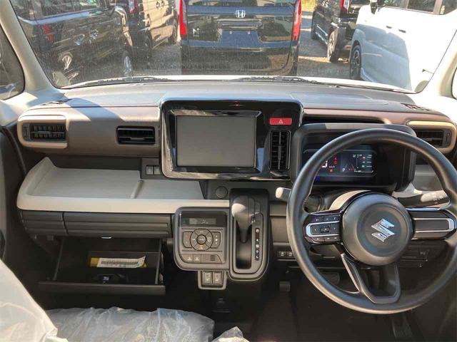 スペーシア ハイブリッドＧ　両側電動スライドドア　クリアランスソナー　レーンアシスト　衝突被害軽減システム　オートライト　ＬＥＤヘッドランプ　スマートキー　アイドリングストップ　電動格納ミラー　シートヒーター　ベンチシート（6枚目）