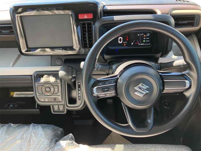 スペーシア ハイブリッドＧ　両側電動スライドドア　クリアランスソナー　レーンアシスト　衝突被害軽減システム　オートライト　ＬＥＤヘッドランプ　スマートキー　アイドリングストップ　電動格納ミラー　シートヒーター　ベンチシート（7枚目）