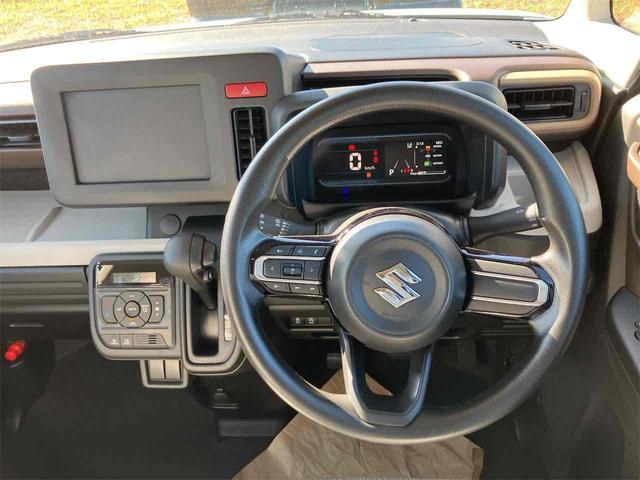 スペーシア ハイブリッドＧ　両側スライドドア　クリアランスソナー　衝突被害軽減システム　オートライト　ＬＥＤヘッドランプ　スマートキー　アイドリングストップ　電動格納ミラー　ベンチシート　ＣＶＴ　盗難防止システム　ＡＢＳ　ＥＳＣ（7枚目）