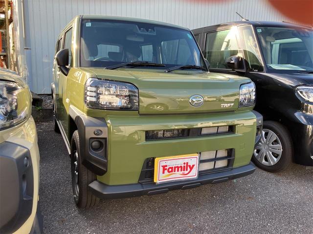 タフト X バックカメラ クリアランスソナー 衝突被害軽減システム オートライト LEDヘッドランプ スマートキー アイドリングストップ 電動格納ミラー サンルーフ CVT 盗難防止システム ABS ESC(18枚目)