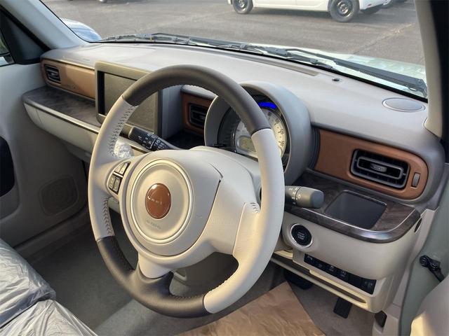 アルトラパンLC ハイブリッドX 届け出済み未使用車 クリアランスソナー レーンアシスト 衝突被害軽減システム オートライト LEDヘッドランプ スマートキー アイドリングストップ 電動格納ミラー シートヒーター ベンチシート CVT(44枚目)