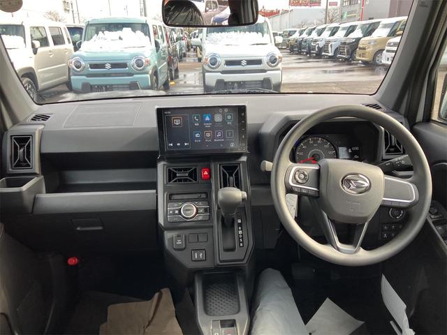 タフト X 届け出済み未使用車 バックカメラ TV クリアランスソナー 衝突被害軽減システム オートライト LEDヘッドランプ スマートキー アイドリングストップ 電動格納ミラー サンルーフ CVT(6枚目)