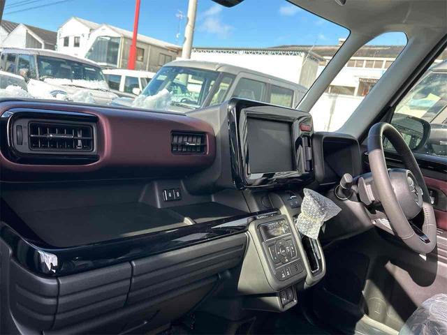 スペーシアカスタム ハイブリッドXSターボ 届け出済み未使用車 両側電動スライドドア クリアランスソナー オートクルーズコントロール レーンアシスト 衝突被害軽減システム オートライト LEDヘッドランプ スマートキー アイドリングストップ(51枚目)