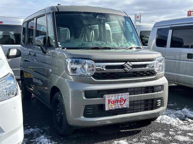 スペーシア ハイブリッドG 届け出済み未使用車 両側スライドドア クリアランスソナー レーンアシスト 衝突被害軽減システム オートライト LEDヘッドランプ スマートキー アイドリングストップ 電動格納ミラー ベンチシート(18枚目)